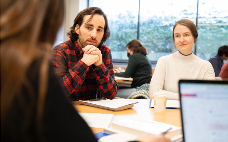 students in a classroom